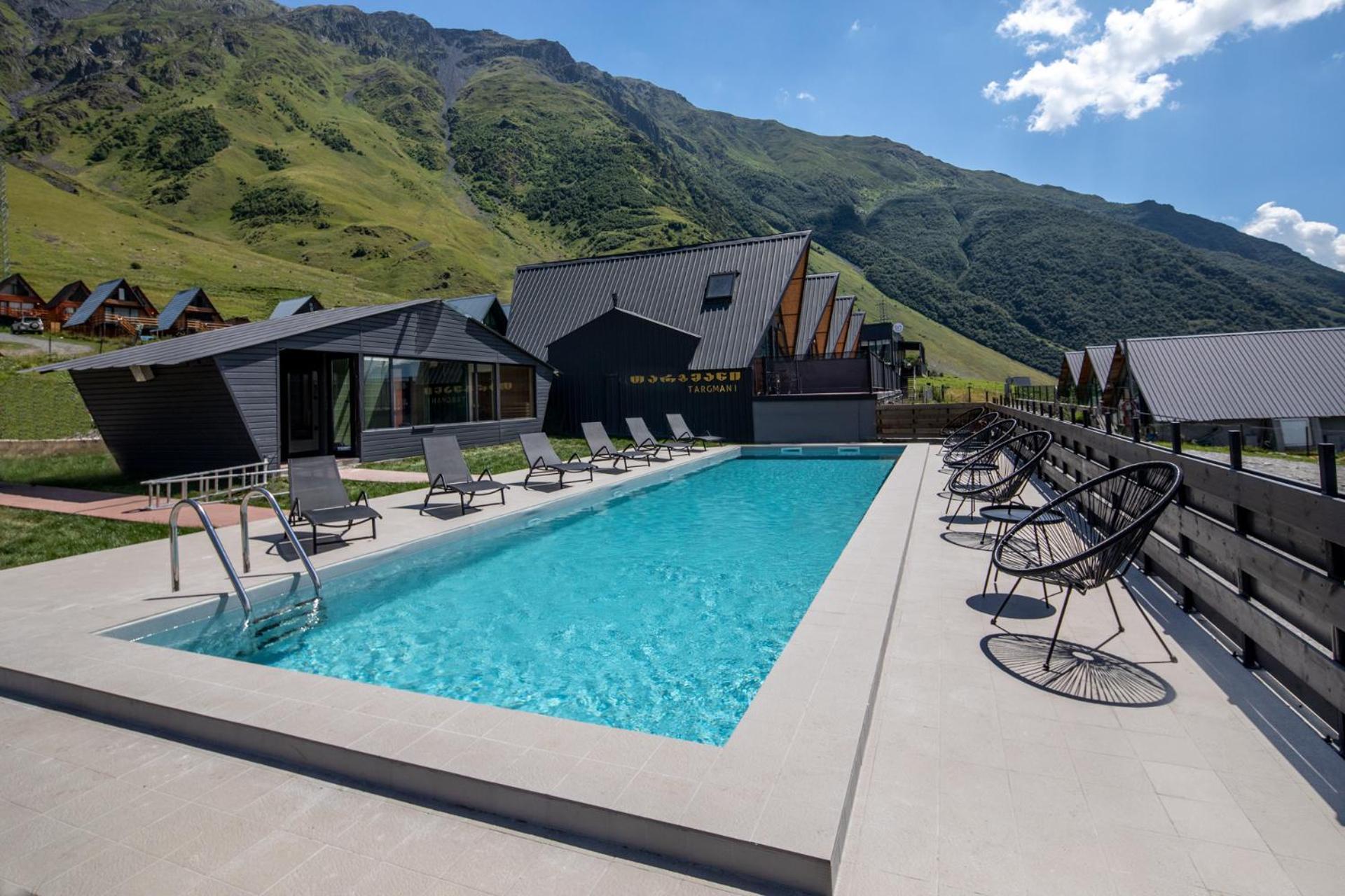Kazbegi Targmani Cottages Exterior foto